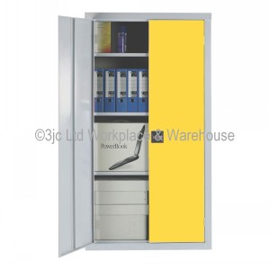 Steel Storage Cupboard Extra Deep